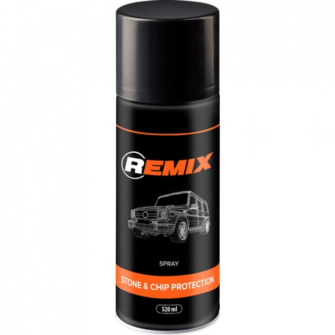 Антигравийное покрытие REMIX Spray Stone & Chip Protection WHITE RM171104
